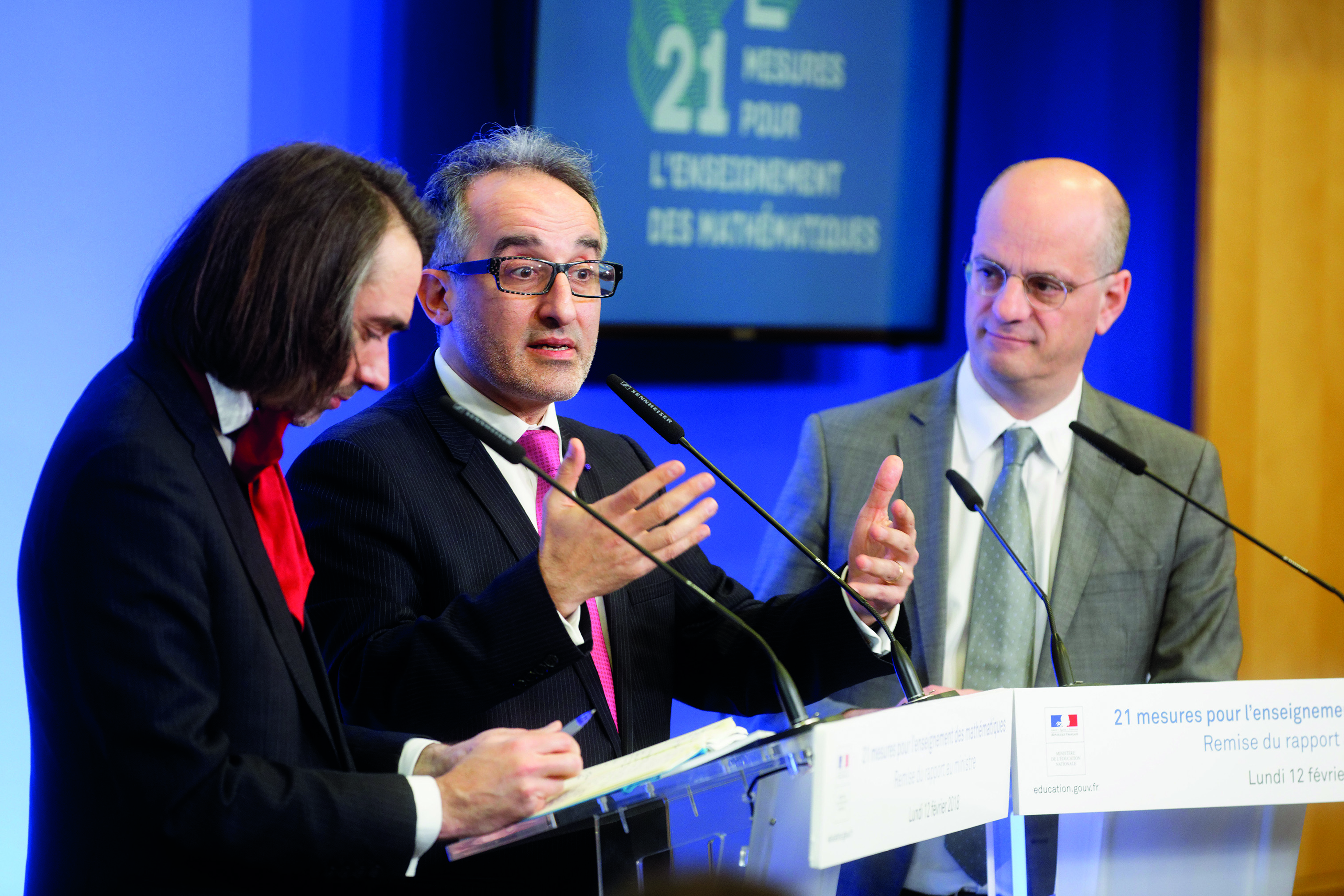 agricola Villani Torossian Blanquer Pressekonferenz