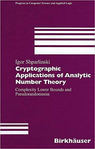 cryptography applications of analytic number theory