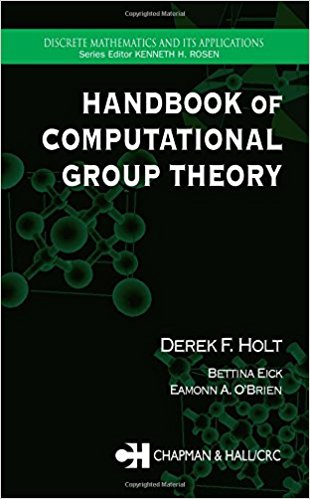 handbook of computational group theory