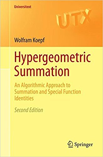 hypergeometric summation