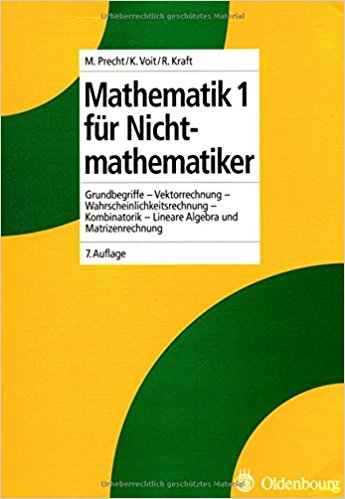 mathematik für Nichtmathematiker 1