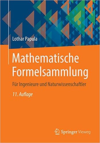 mathematische Formelsammlung